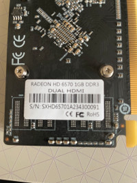 SAPLOS Radeon HD 6570 Graphics Card