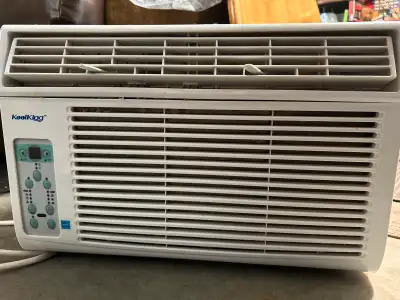 This is a used Kool King 6000 BTU window air conditioner, perfect for cooling a small room. While it...