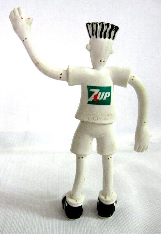 VERRE SEVEN-UP FIDO-DIDO VINTAGE PROMO GLASS avec/with  FIGURINE dans Art et objets de collection  à Ouest de l’Île - Image 4