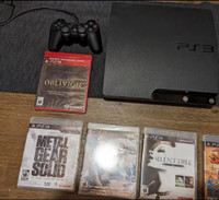 Sony Playstation 3 w/ 4 Games great condition.
