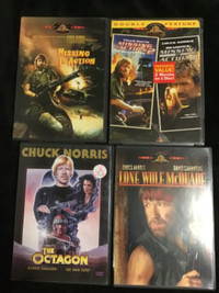 DVD 5 chuck norris movies