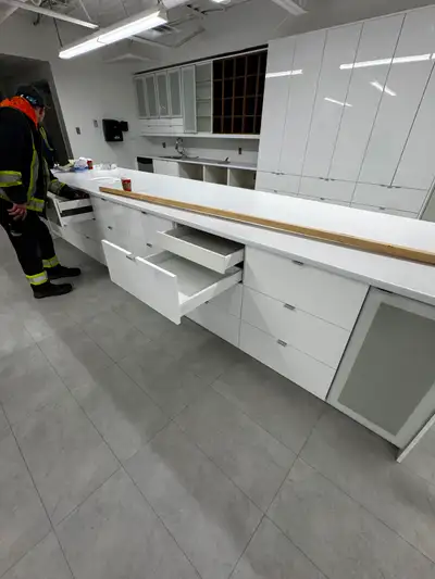 Unneeded IKEA Kitchen components. Willing to sell complete or separately Countertops, sink and dishw...