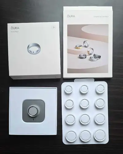 New Oura ring (Gen 4), Brushed Silver, size 9, View more