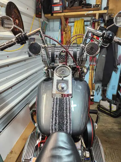 2005 HD Fatboy is in very good condition. As be heated stored and out of the weather when not riden....