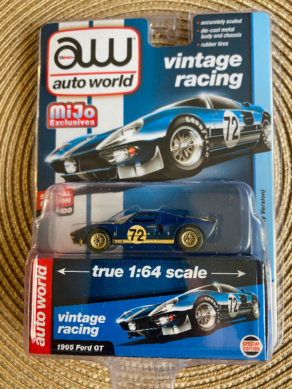 1965 Ford GT (Dirty Version) 1:64 auto world MIB $50 in Toys & Games in Kawartha Lakes