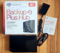 Seagate 8TB Backup PLUS External USB Hard Drive