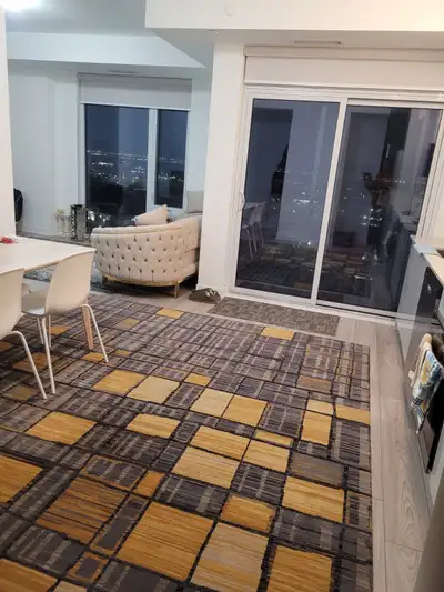 1 year old new condo for rent for a small family. Its close to schools, shopping mall , highway, hos...