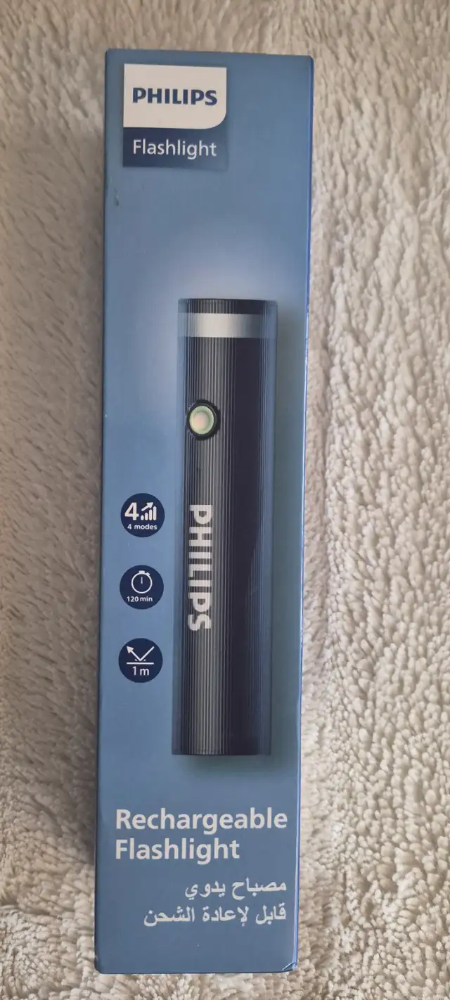 New in Factory Sealed Box.  Philips Rechargeable Flashlight in Other in Calgary - Image 7