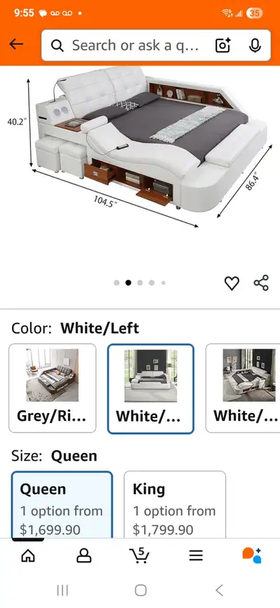 Beautiful Queen Bed!, View more