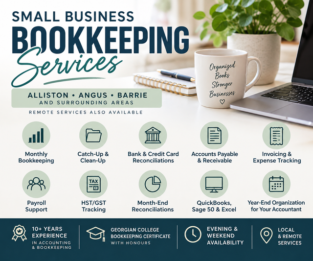 Small Business Bookkeeping Services