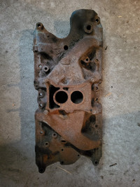 Ford 289 cast iron intake and exhaust mainifolds