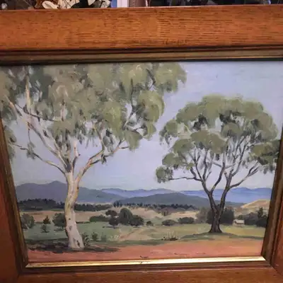 Australian outback painting, View more