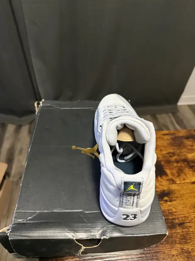 Air Jordan 12 “Wolf Grey” – Brand New – Size 9.5 Men in Men's Shoes in Laval / North Shore - Image 4
