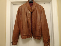 Man's leather jacket