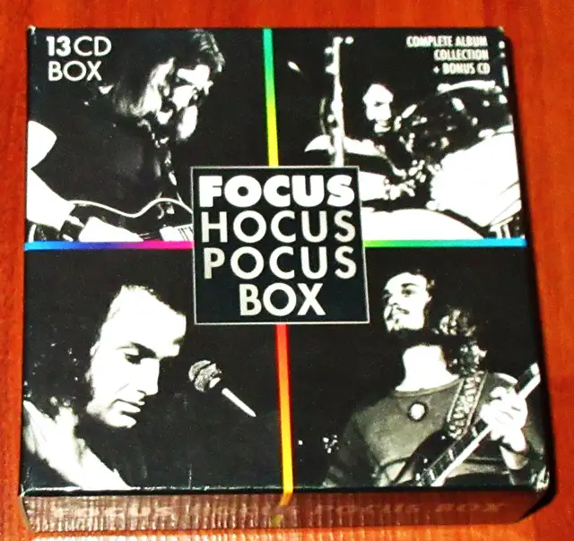 BOXSET :: Focus ‎– Hocus Pocus Boxset (13 CD's)