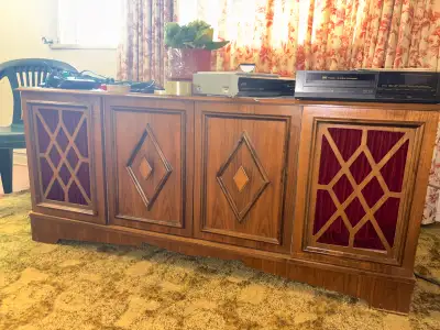 Vintage  Koronette stereo bar console, View more