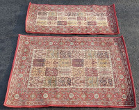 MATCHING PAIR OF "VALBY RUTA" IKEA RUGS