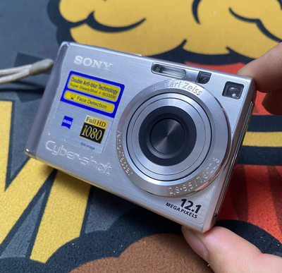 Sony Cyber-shot DSC-W200 Digital Camera 12.1MP 3x Optical Zoom, View more