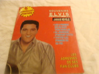 Magazine Souvenirs Elvis  en français - 6 nouveaux posters