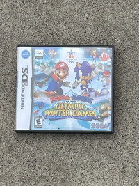 Mario and Sonic  at the Olympic Winter Games Nintendo DS