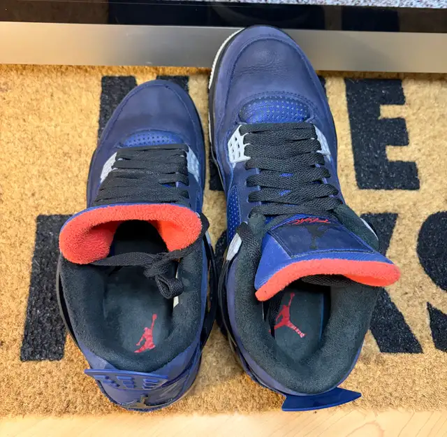 Nike Jordan 4 Retro Winterized Loyal Blue - Size 9.5 in Men's Shoes in City of Toronto - Image 6