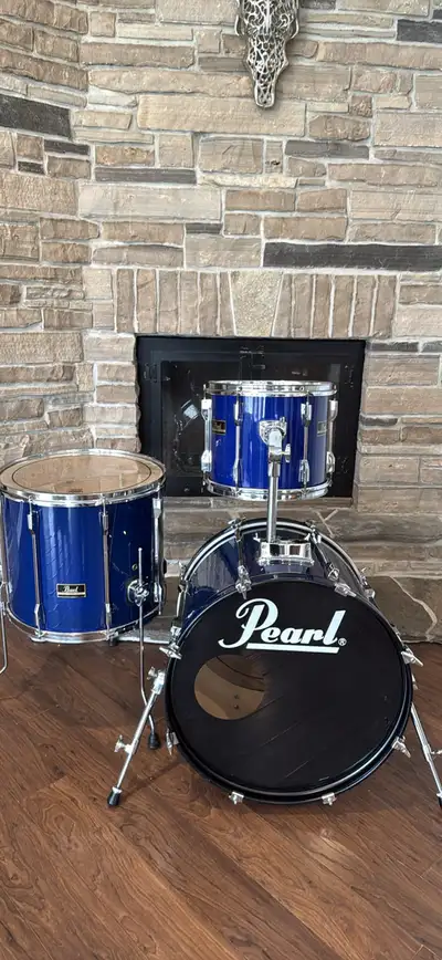 Pearl three piece shell pack **20” bass drum, View more