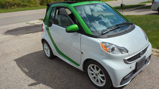2014 Smart ForTwo electric drive Convertible in Cars & Trucks in Guelph - Image 3