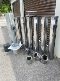 Stainless insulated ICC 5 “ chimney 