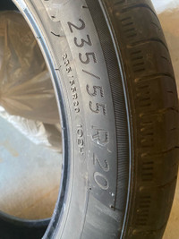 Michelin winter mud & snow tires 235/55/R20 great shape