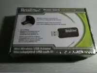 Retail Plus Mini wireless usb adapter-NEW sealed