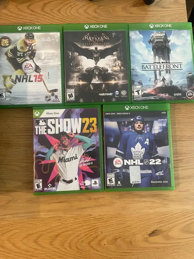 Xbox one w/ 3 controllers and games64335578465793122