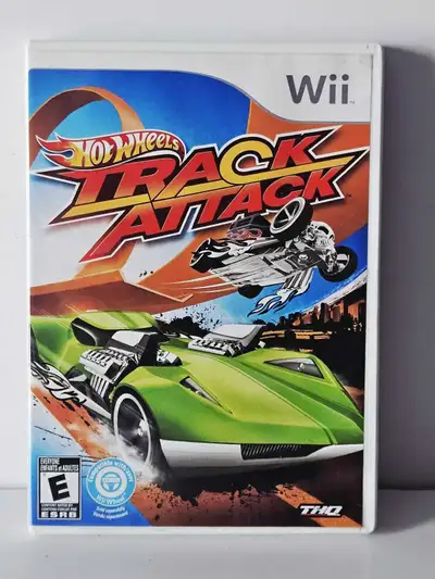 Wii Game Hot WheelsTrack Attack Nintendo Wii, 2010, View more