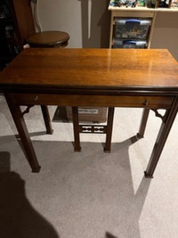 Vintage expandable console table