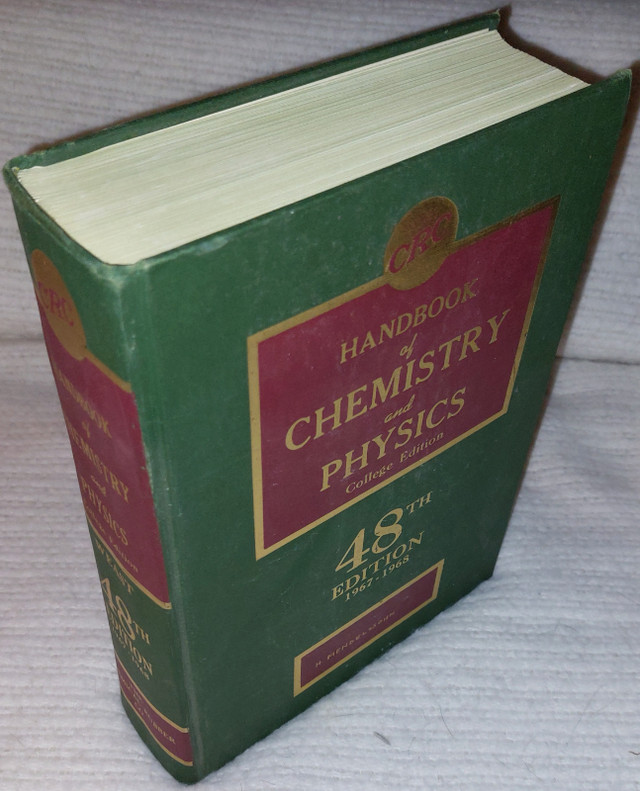 1967-68 Medical Chemistry Physics HC Book in Non-fiction in Kingston - Image 2