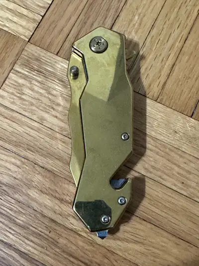 Brass Pocket Knife, View more