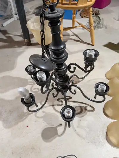 Black Chandelier, View more