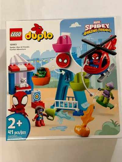 Brand New, Sealed Item #10963, 41 pcs Spider-Man & Friends: Funfair Adventure Retired Product If you...