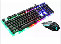 Brand New RainbowLight Mechanical Feel Gaming Keyboard Mouse Set