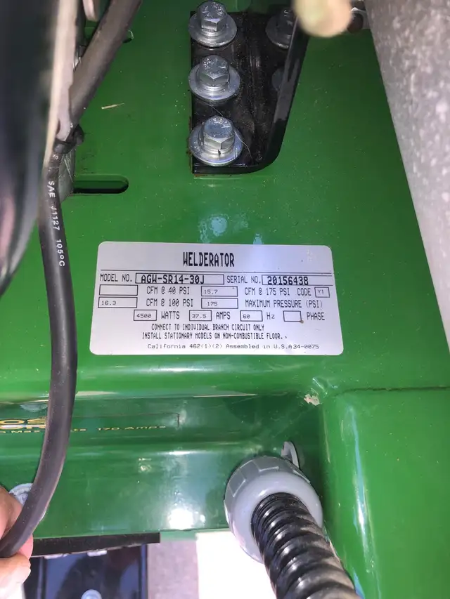 John Deere welder/ compressor/ generator 569698251766517766