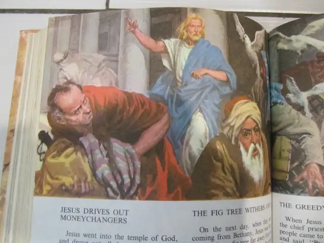 The Childrens Bible Golden Press New York X Condition Circ 1965 in Arts & Collectibles in Mississauga / Peel Region - Image 10