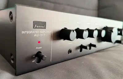 SANSUI AU317 2X 50W FAMOUS SERIES VINTAGE INTEGRATED AMPLIFIER, View more