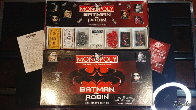 Monopoly Batman & Robin – 1997 dans Jouets et jeux  à Longueuil/Rive Sud - Image 3