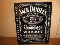 A Great... JACK DANIELS Embossed Metal SIGN