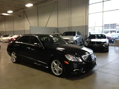 Rare Find ~ Mint 2011 Mercedes E 550 with only 37,000 kms