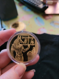 4 sale Pyramid Dib Design collectable commemorative coin in case