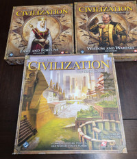 Board Game: Sid Meier's Civilization + ALL Expansions