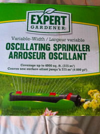 Oscillating Sprinkler [Variable-Width]