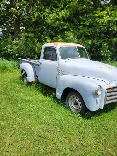 1952 GMC pickup. About 85% complete new parts installed all brake parts. gas tank. All glass and har...