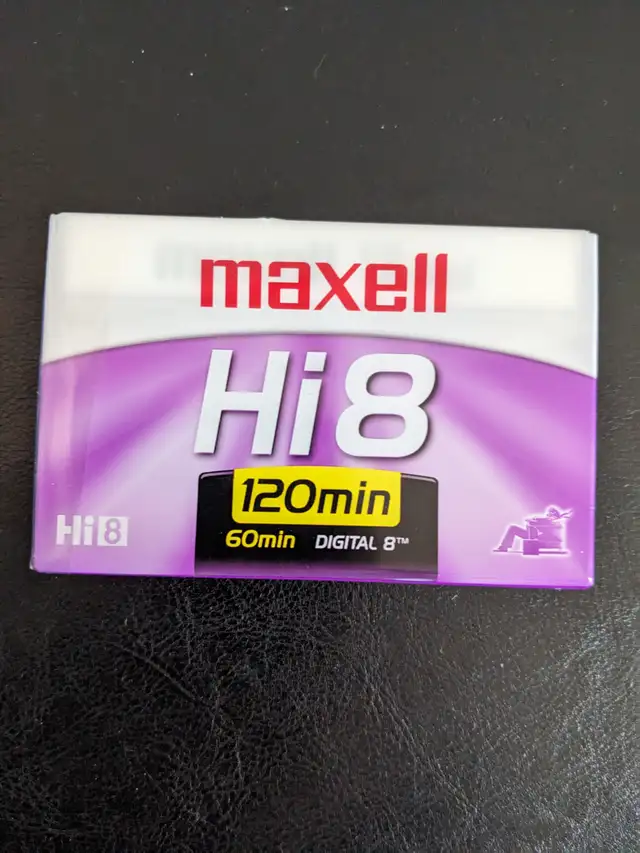 Maxell Hi8 tapes - new, sealed in Cameras & Camcorders in Cambridge - Image 2