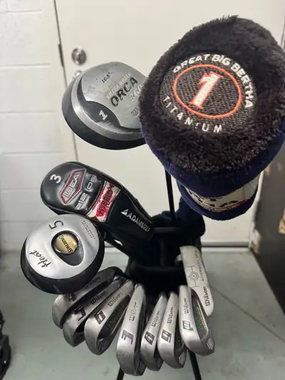 Beginner complete Golf Set with stand bag + extras, View more
